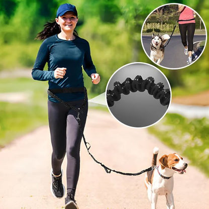 Laisse canicross | Premium Confort - Mon Chien Sportif